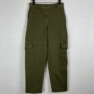 Wilfred Free Aritzia Mid-Rise Maeve Cargo Pant Army Green Size 8